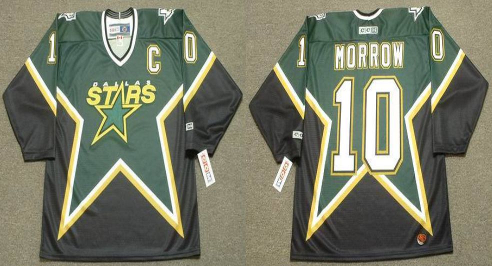2019 Men Dallas Stars #10 Morrow Black CCM NHL jerseys->dallas stars->NHL Jersey